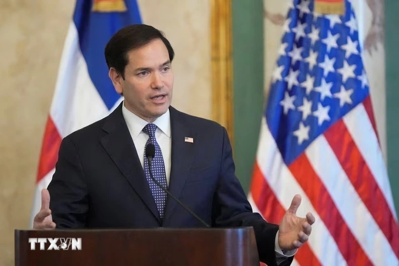 Ngoại trưởng Hoa Kỳ Marco Rubio. (Nguồn: Reuters/TTXVN)