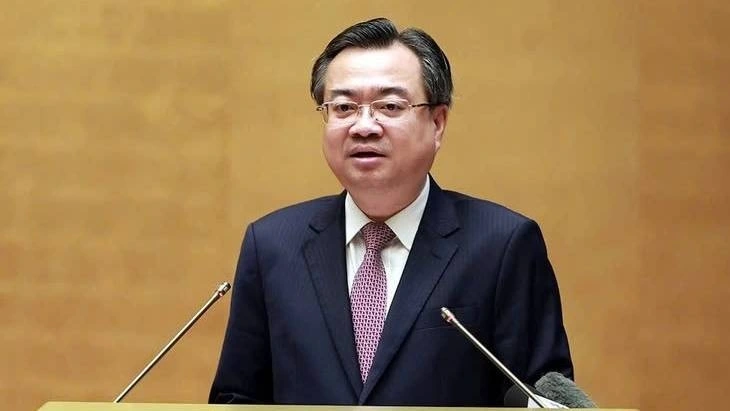 Trưởng Ban Chính sách, chiến lược Trung ương Nguyễn Thanh Nghị trình bày nội dung của Nghị quyết số 70. Ảnh: Vietnamnet