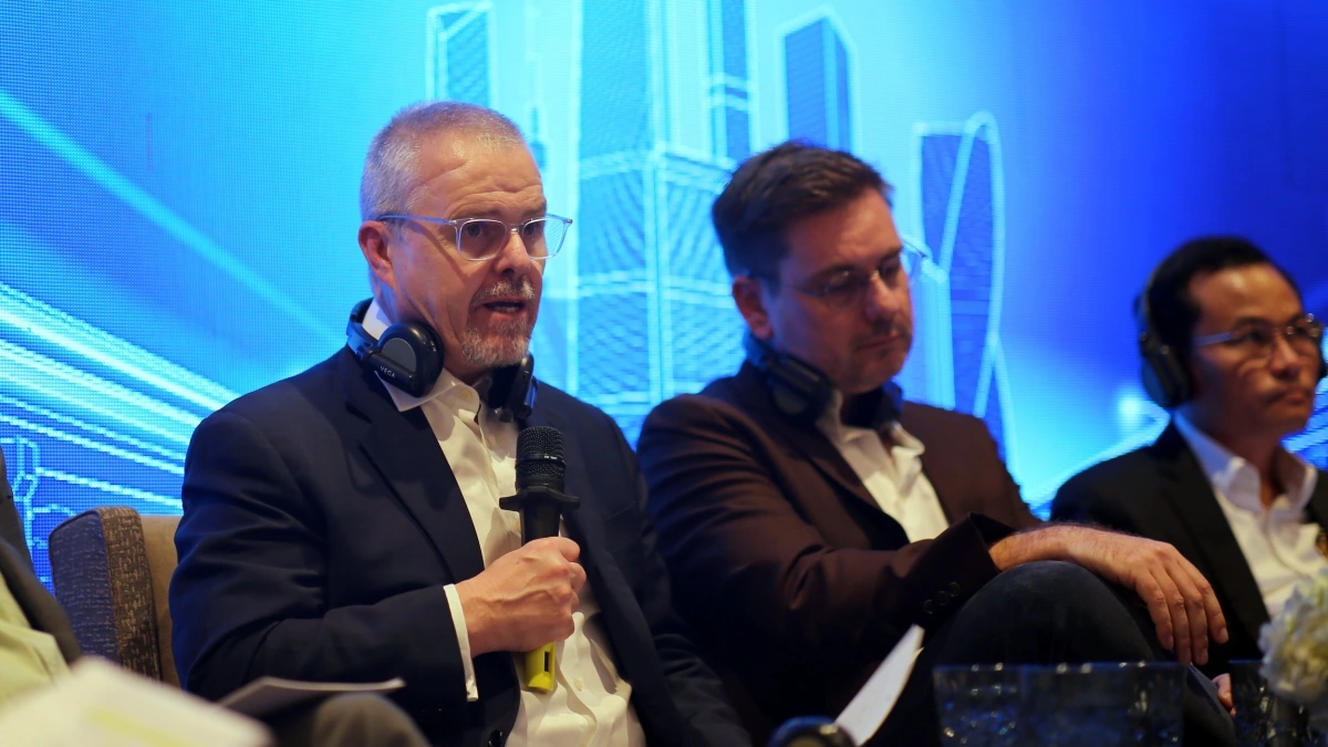 Ông Ian Lindsay, chuyên gia TOD từ Công ty Crossrail International