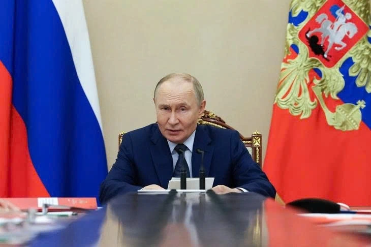 Tổng thống Nga Putin Ảnh: Reuters.