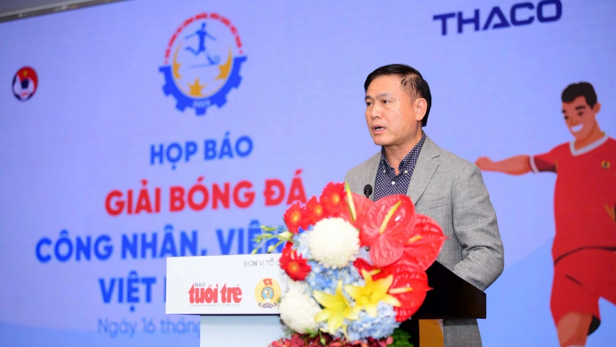 Ông Trần Anh Tú, Phó Chủ tịch VFF. (Ảnh: Q.Đ).