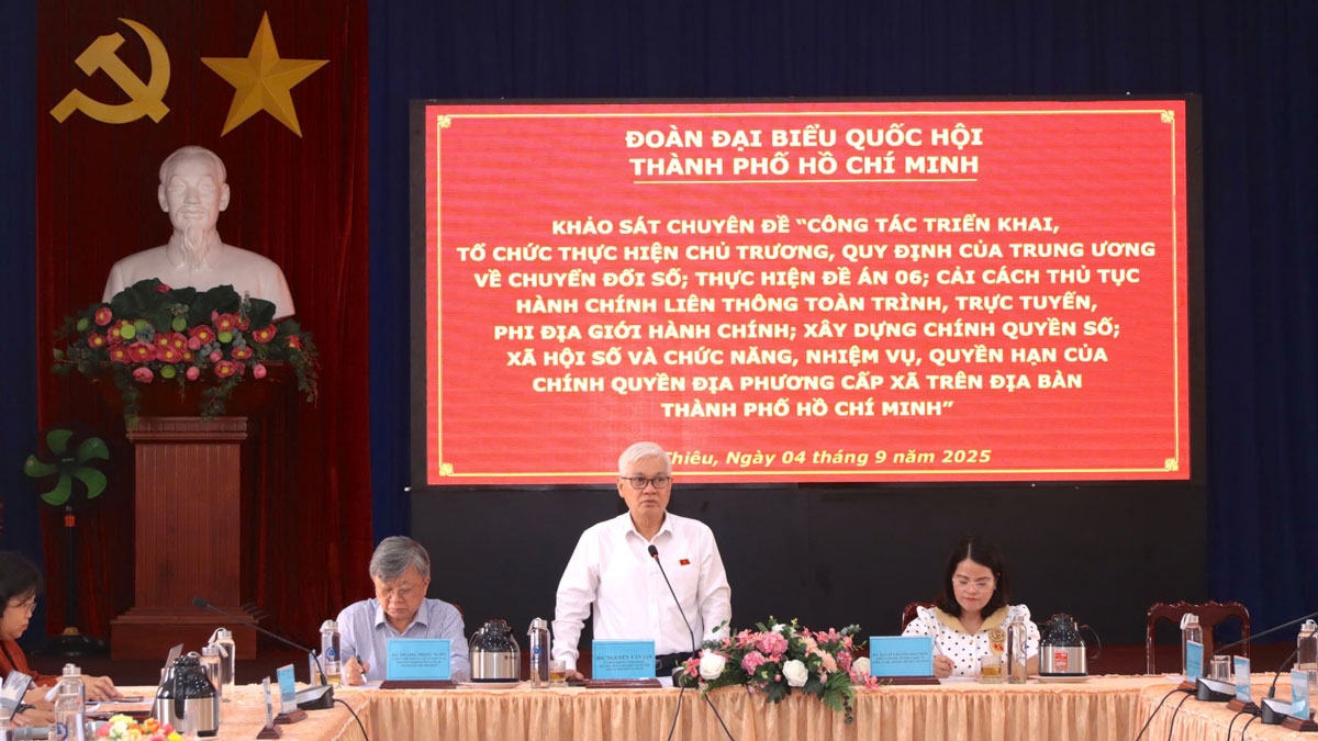 Ông Nguyễn Văn Lợi yêu cầu các địa phương đổi mới trong việc thực hiện thủ tục hành chính và chuyển đổi số