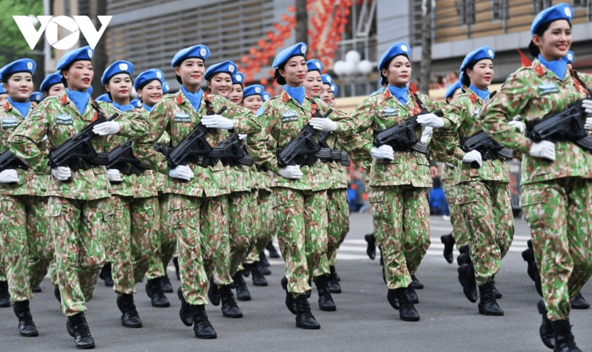 Their participation highlights the professionalism, courage, and dedication of Vietnamese women serving in peacekeeping missions abroad.