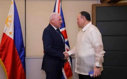 Anh và Philippines hướng tới thỏa thuận cho phép triển khai quân đội trên lãnh thổ của nhau. Ảnh: PNA