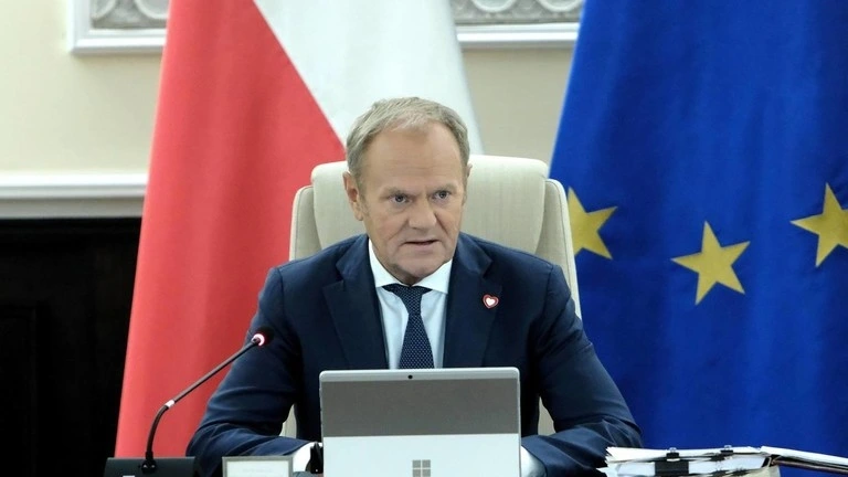 Thủ tướng Ba Lan Donald Tusk. Ảnh: Global Look Press
