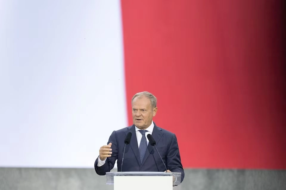 Thủ tướng Ba Lan Donald Tusk. (Ảnh: Reuters)