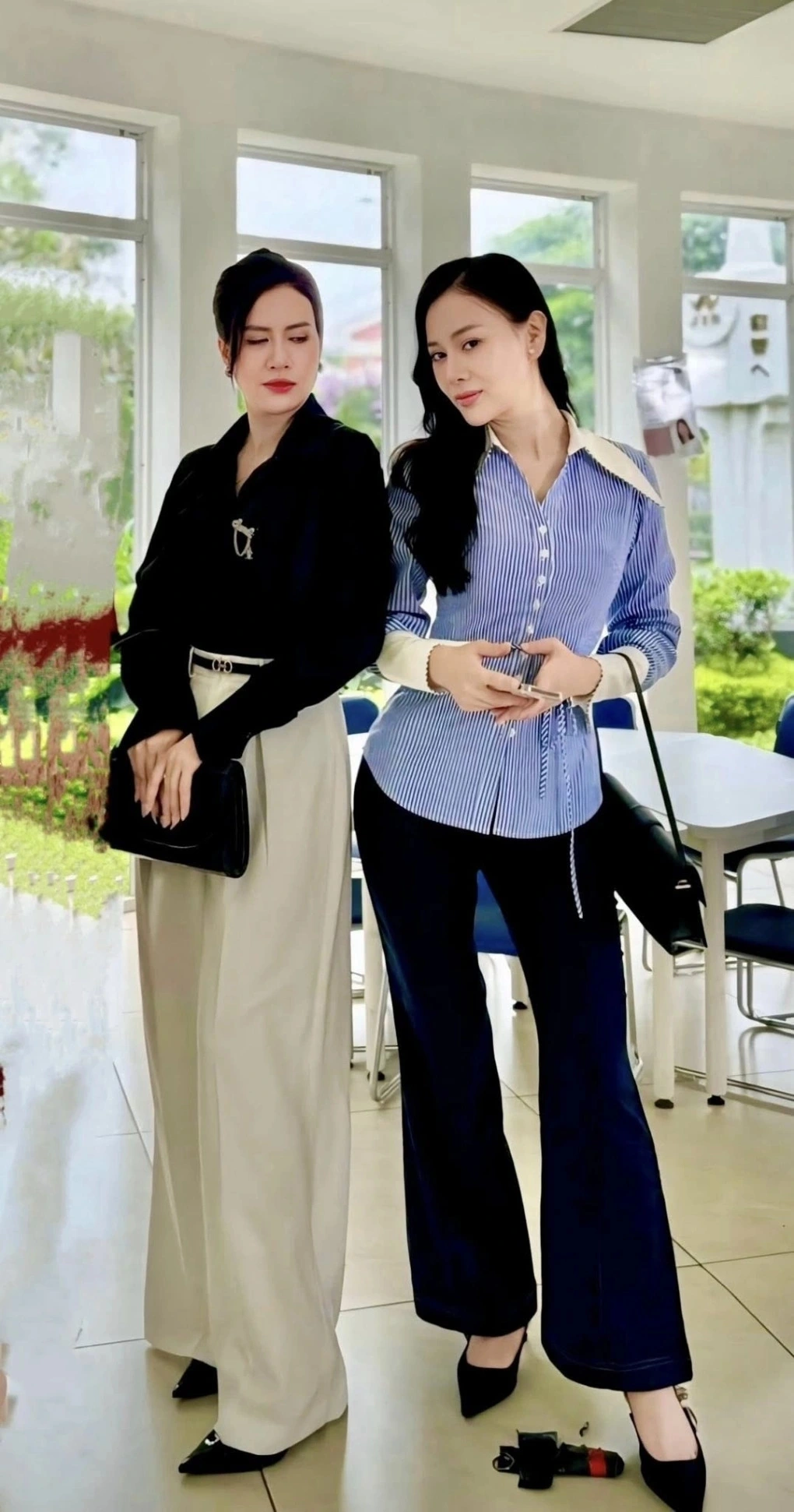 Diễn viên Phương Oanh cho biết cô có cảm giác 'sôi máu' như chính mình vừa nhìn thấy con bị bắt nạt, khi đóng 'Gió ngang khoảng trời xanh'.