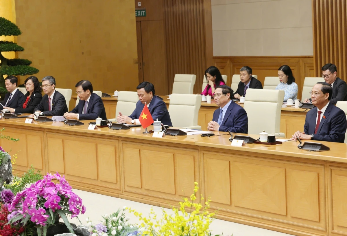  Các đại biểu tại cuộc hội kiến