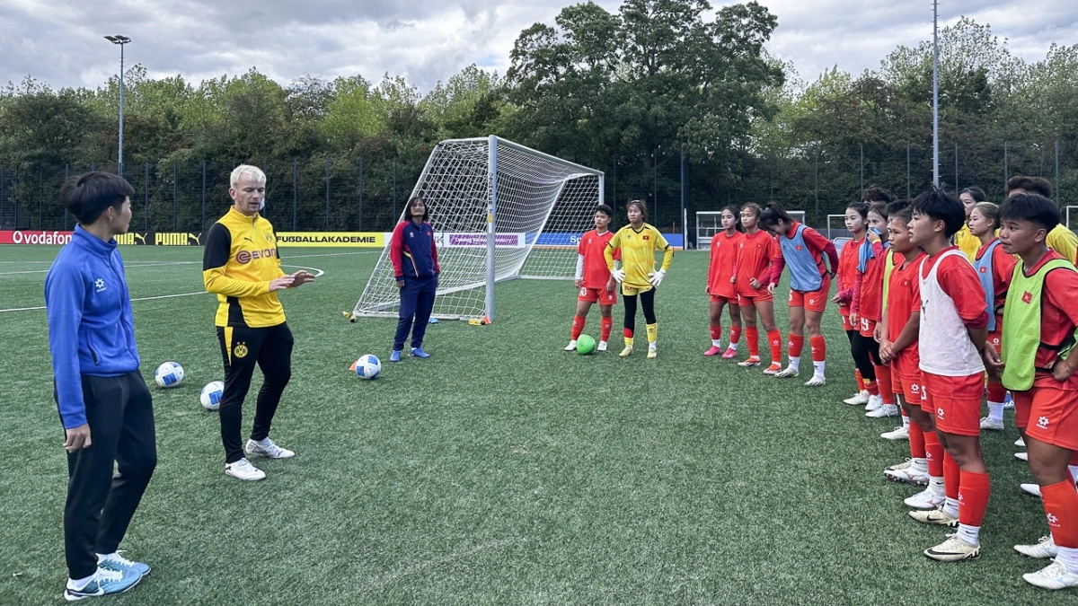 U17 nữ Việt Nam có chuyến tập huấn tại châu Âu (Ảnh: VFF)