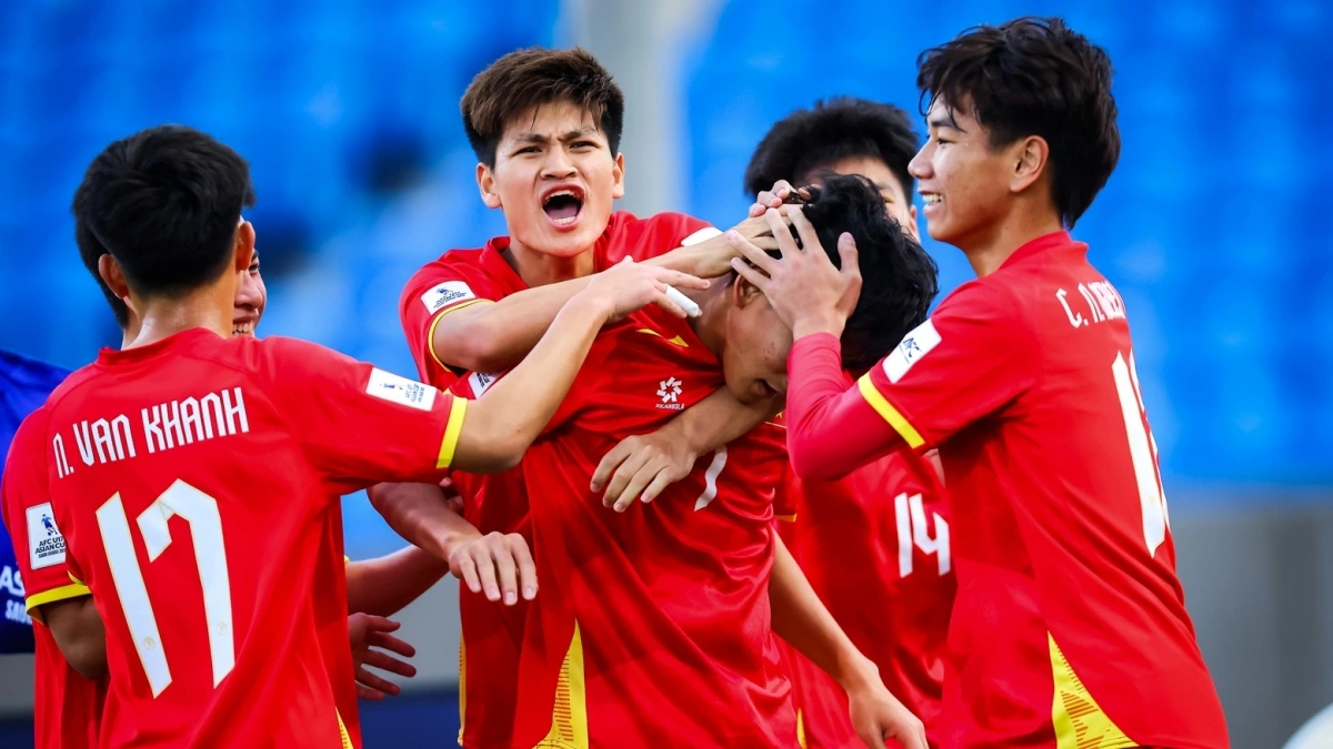 U18 Việt Nam chuẩn bị thi đấu tại Giải giao hữu quốc tế Seoul Eou Cup 2025. (Ảnh: VFF)