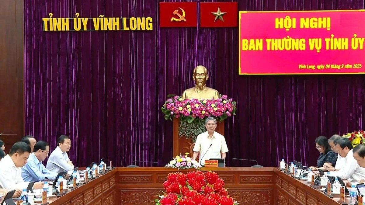 Bí thư Tỉnh ủy Ngô Chí Cường phát biểu chỉ đạo tại Hội nghị.