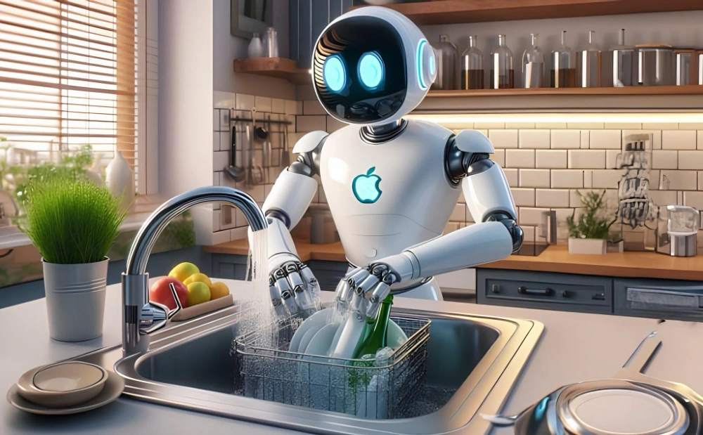 Ảnh minh họa robot AI của Apple.