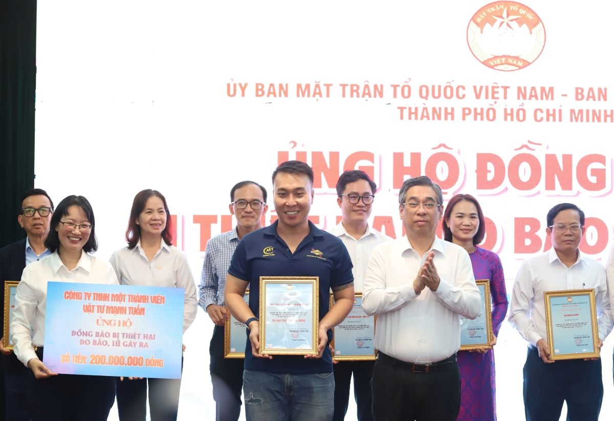 181 tổ chức, cơ quan, doanh nghiệp và nhân dân trên địa bàn TP.HCM đăng ký ủng hộ