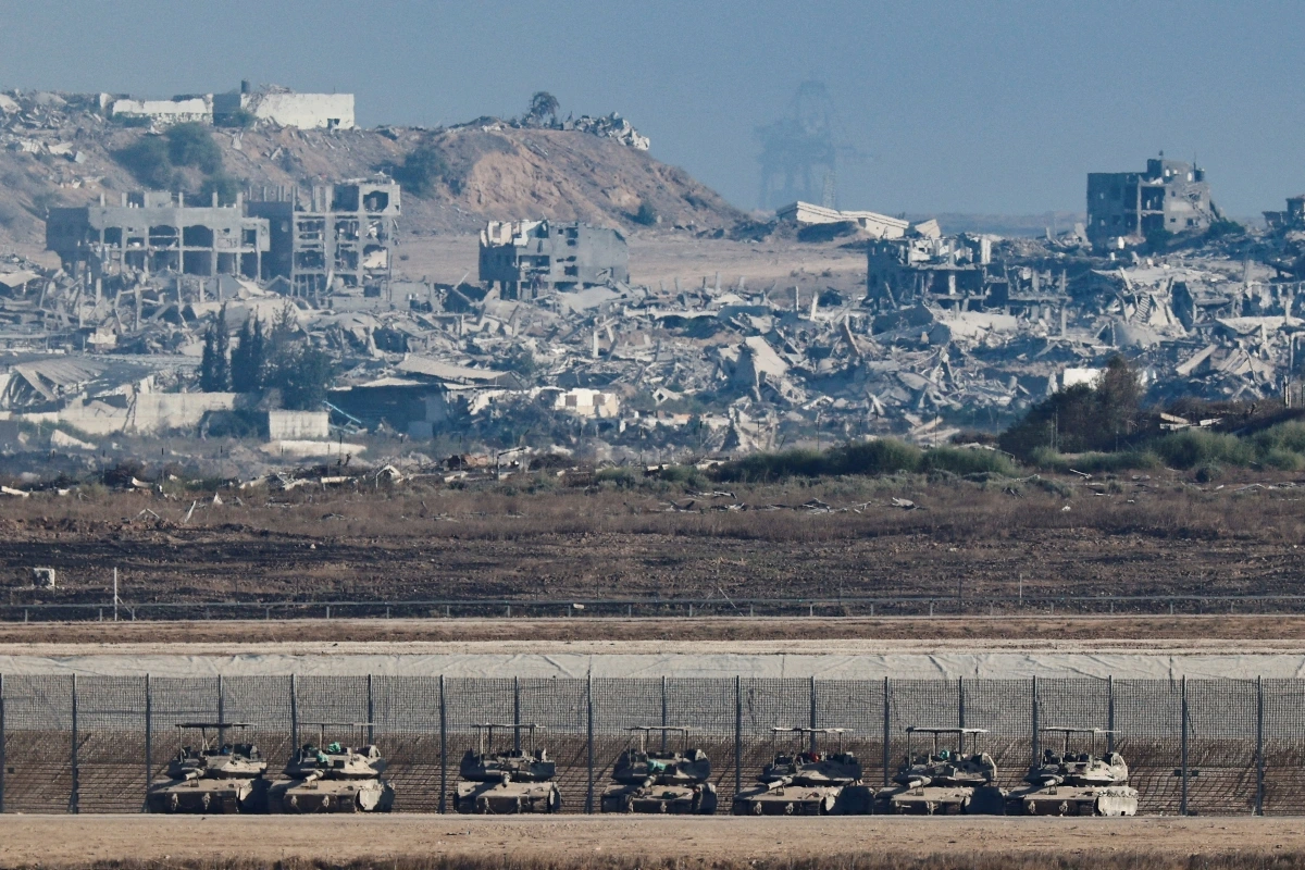 Gaza bị tàn phá do xung đột. Ảnh: Reuters
