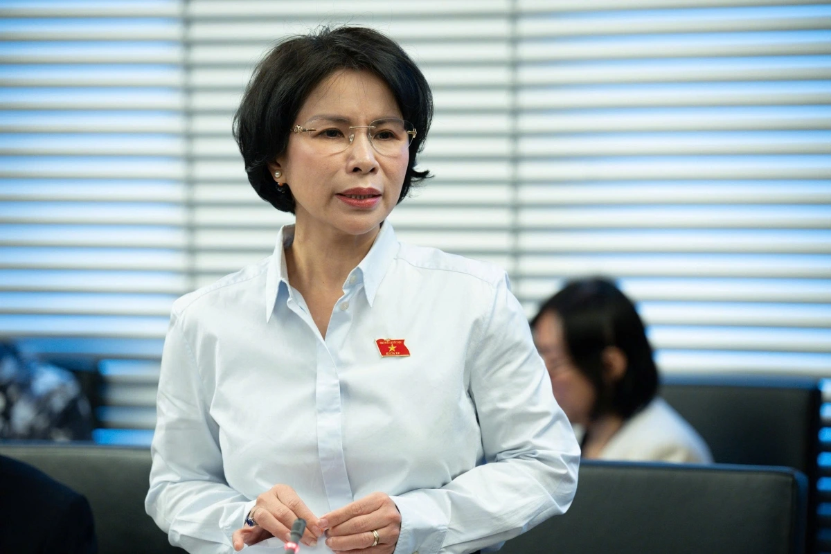 Đại biểu Trần Thị Nhị Hà, đoàn Hà Nội