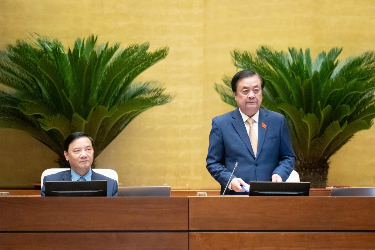 Phó Chủ tịch Quốc hội Lê Minh Hoan điều hành phiên họp sáng 28/10 (Ảnh: Quốc hội)