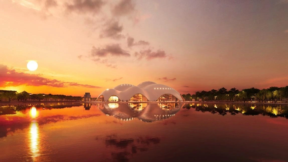 Phối cảnh Nhà hát Opera Hà Nội. Ảnh: BTC