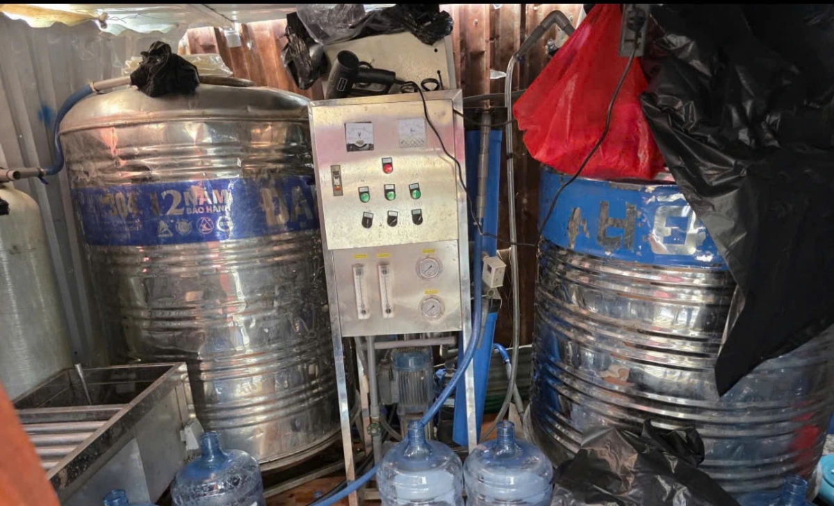 Công nghệ làm nước đóng bình 20 lít không thể bẩn hơn