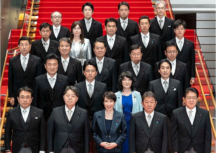 Chính phủ của Thủ tướng Takaichi Sanae. Ảnh: LDP