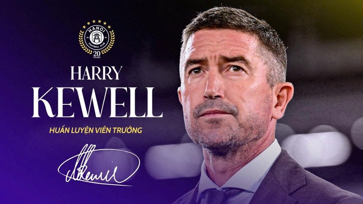 Former Liverpool star Harry Kewell takes charge as Hanoi FC head coach (Image source: Hanoi FC)