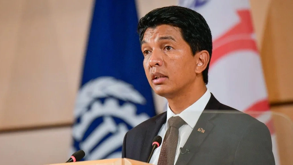 Tổng thống Madagascar Andry Rajoelina. Ảnh: EPA