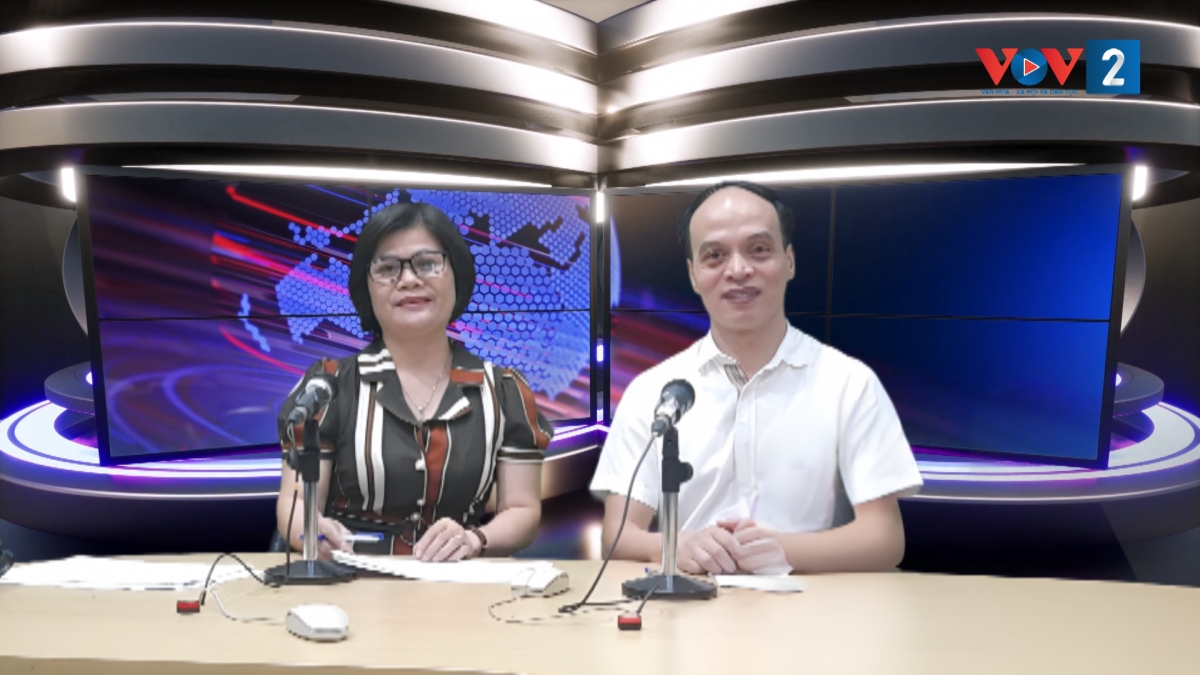 Ông Lê Minh Tuấn, Phó Cục trưởng Cục Bản quyền tác giả, Bộ VHTT&DL tại VOV2