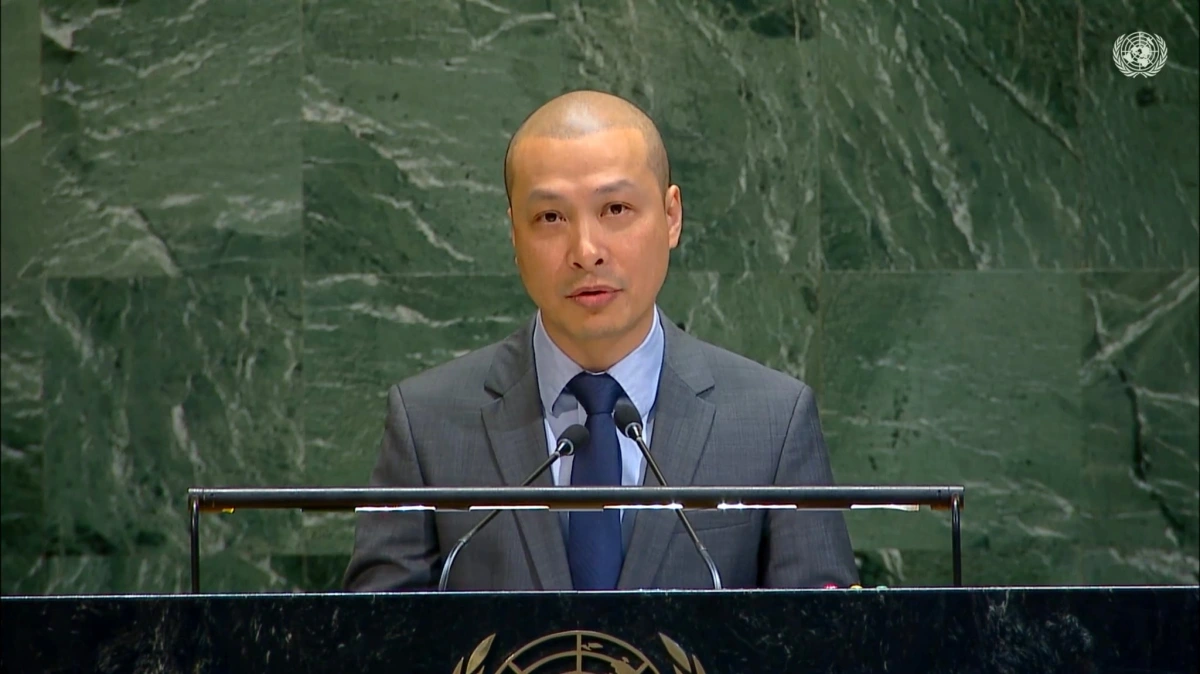 Công sứ Nguyễn Hoàng Nguyên, Đại biện lâm thời Phái đoàn Thường trực Việt Nam tại Liên hợp quốc.