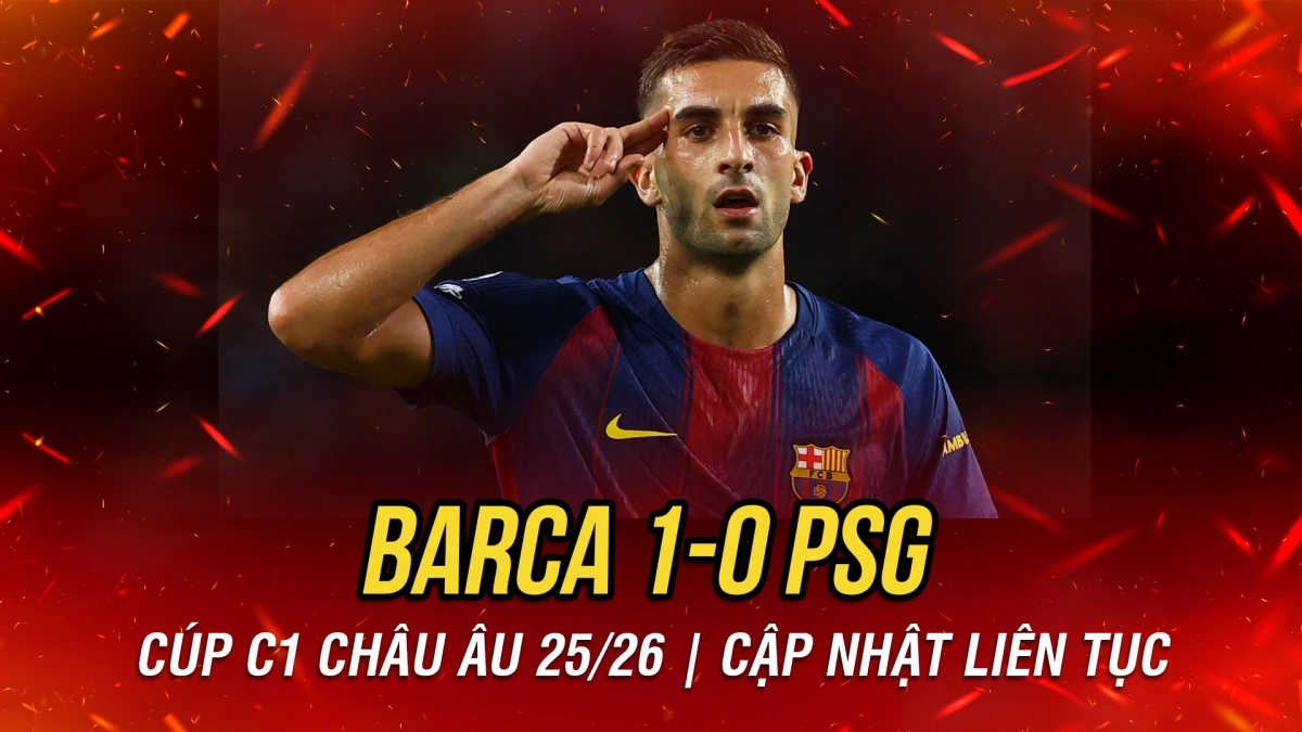 Ferran Torres ghi bàn mở tỉ số.