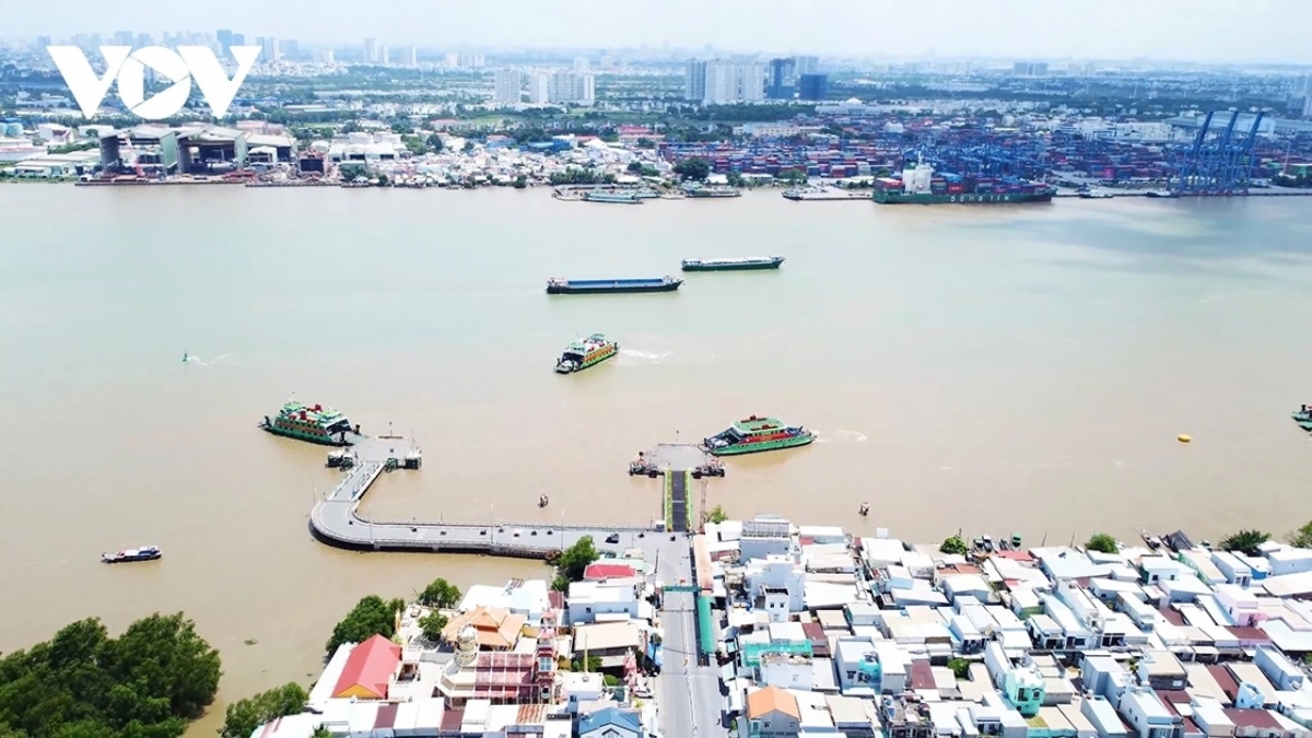 Khu vức cầu Cái Lái (Ảnh: Duy Phương VOV TP.HCM)