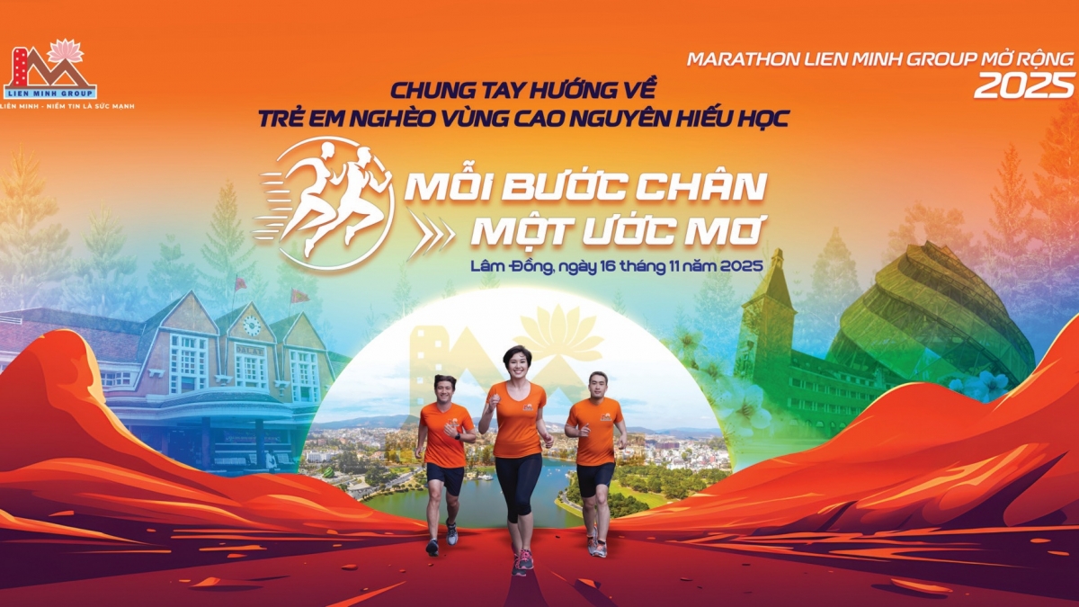 Giải chạy “Marathon mở rộng 2025” sẽ diễn ra vào sáng ngày 16/11/2025.