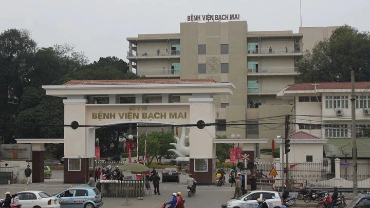 Bệnh viện Bạch Mai. Ảnh: KT
