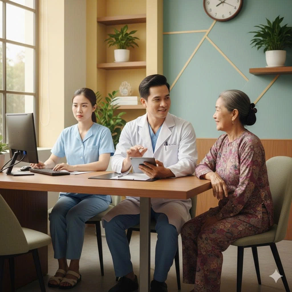 Bệnh án điện tử là bước then chốt để giảm giấy tờ, kết nối dữ liệu, hướng tới chăm sóc người bệnh liên tục và thông minh (Ảnh minh họa - Gemini AI)
