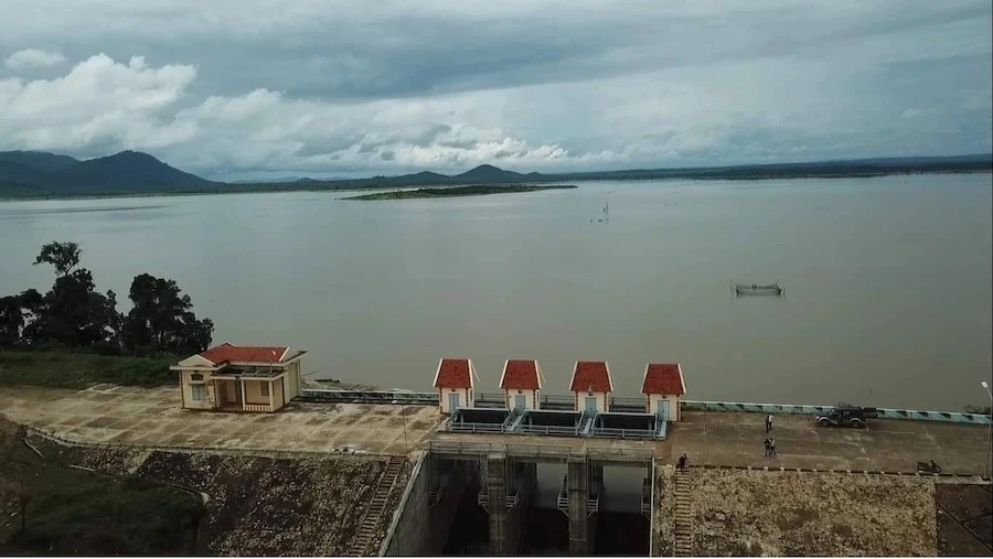 Đại công trình thuỷ lợi Ia Mơ có vai trò quan trọng trong thay đổi sản xuất của người dân Ia Mơ.