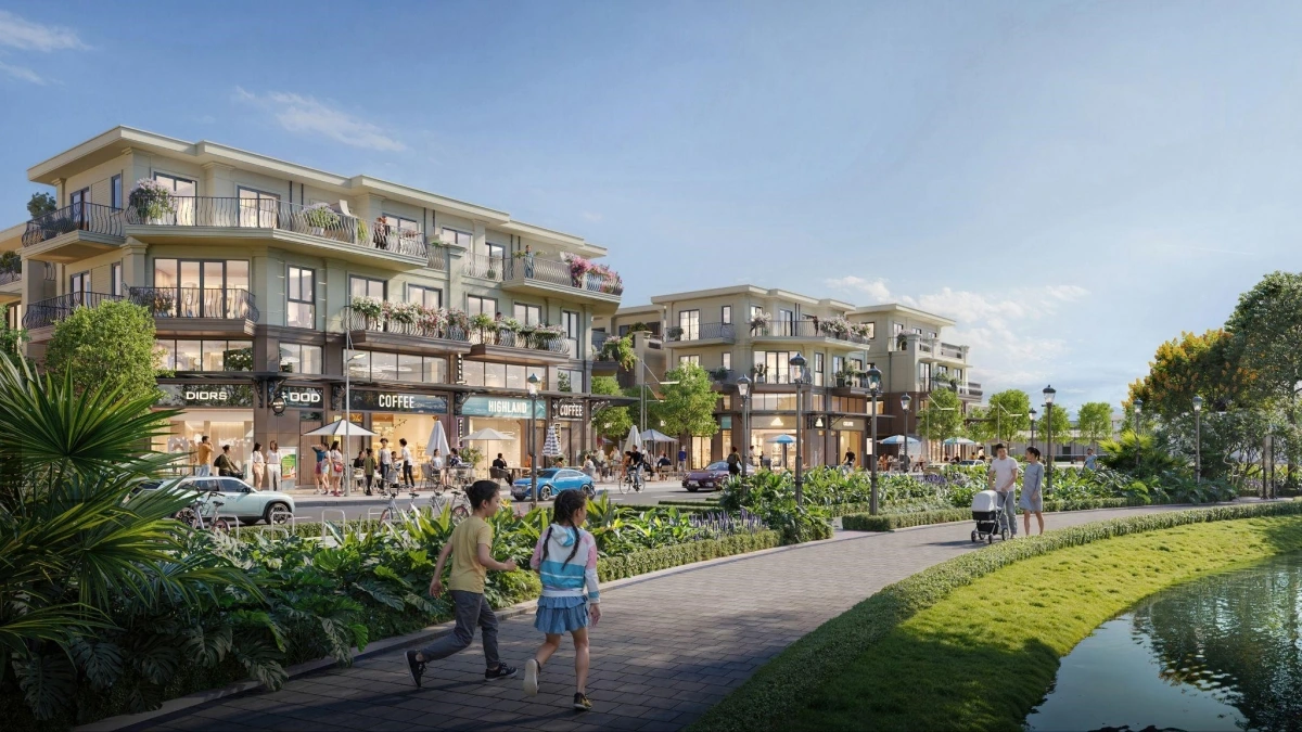 Nhà đầu tư quan tâm các sản phẩm đất nền và shophouse nằm trong đô thị tích hợp Nam Long II Central Lake
