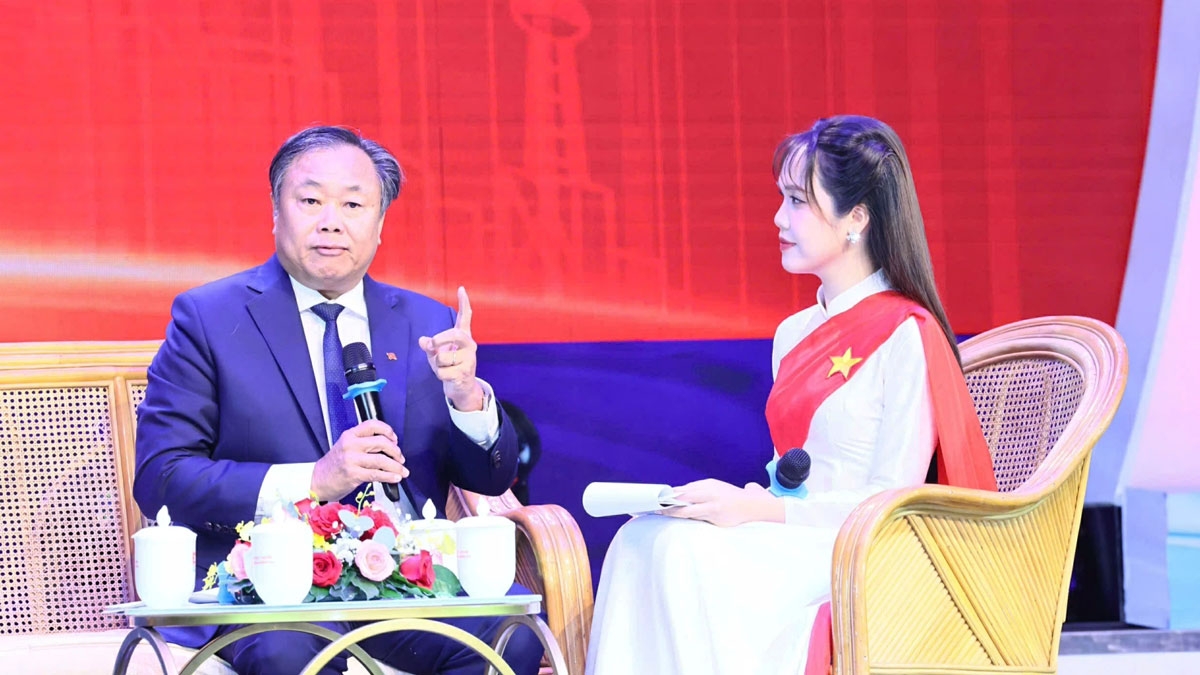 PGS.TS. Nguyễn Quốc Dũng chia sẻ về những lợi thế của Đồng Nai mới (ảnh: Báo Đồng Nai)