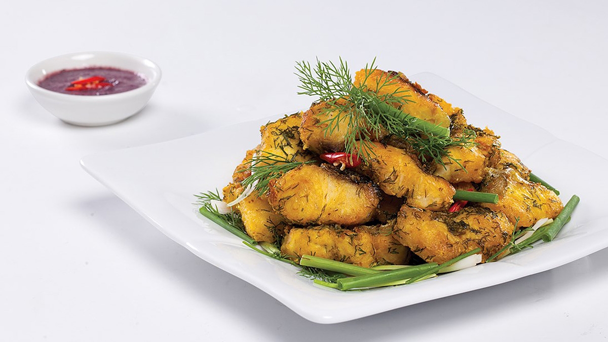 Món chả cá Lã Vọng.