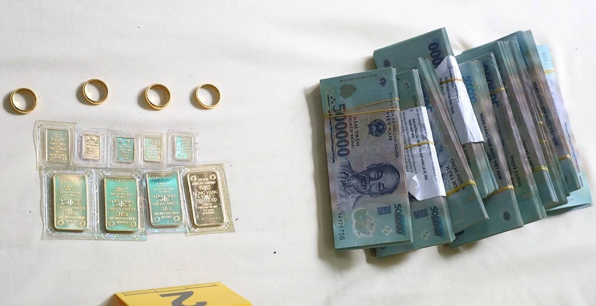 Tang vật được thu giữ