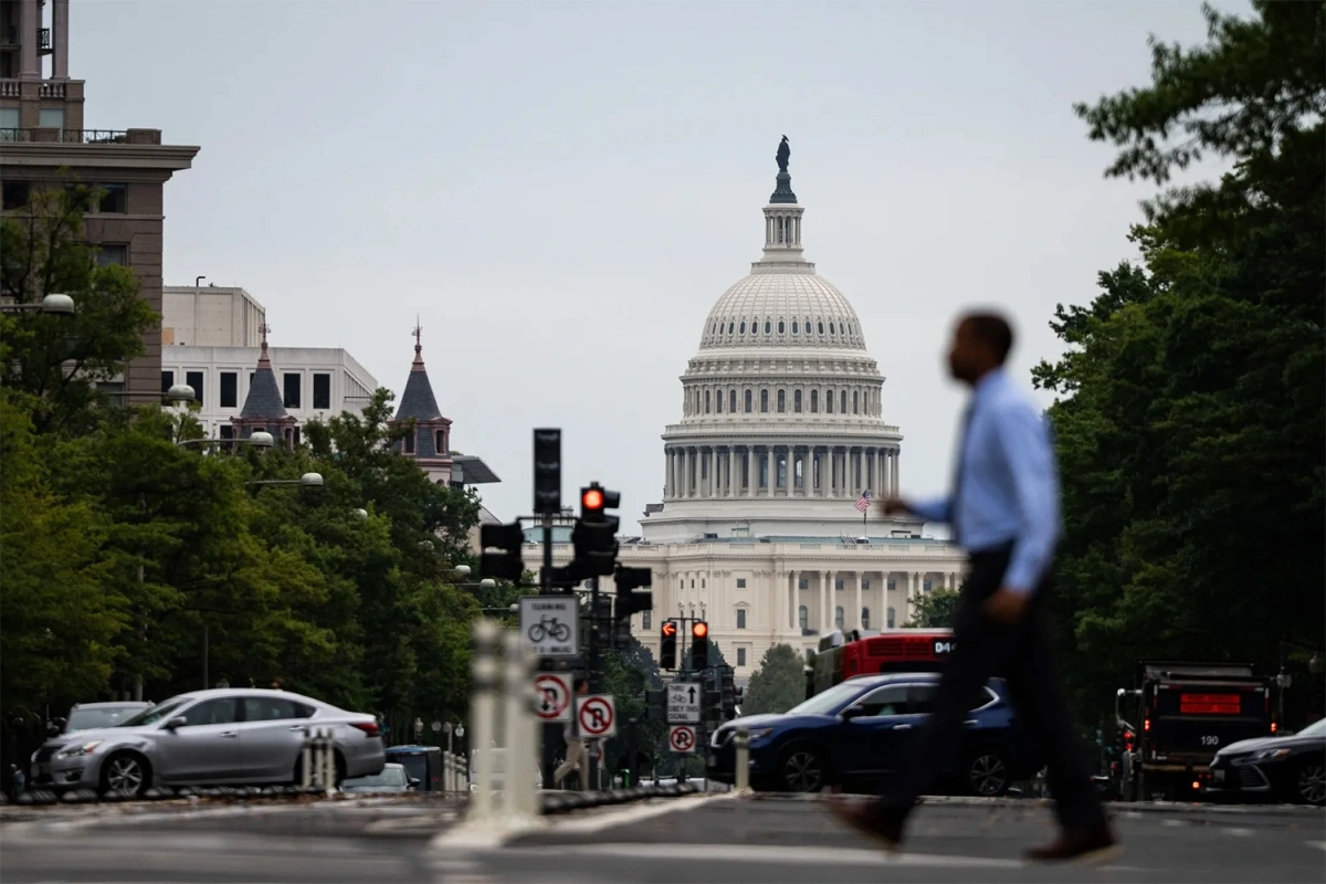 Điện Capitol ở Washington DC.Ảnh: Bloomberg