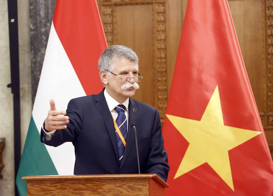 Chủ tịch Quốc hội Hungary Kover Laszlo. (Ảnh: TTXVN)
