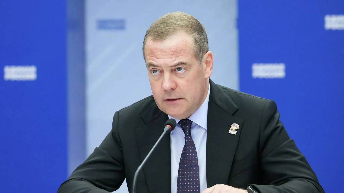 Chủ tịch Đảng Nước Nga Thống nhất, Phó Chủ tịch Hội đồng An ninh Nga Dmitry Medvedev - Ảnh: Ria Novosti