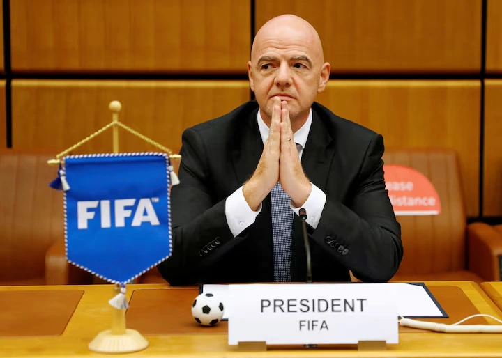 Chủ tịch FIFA Gianni Infantino sẽ đến thăm Malaysia (Ảnh: Reuters).