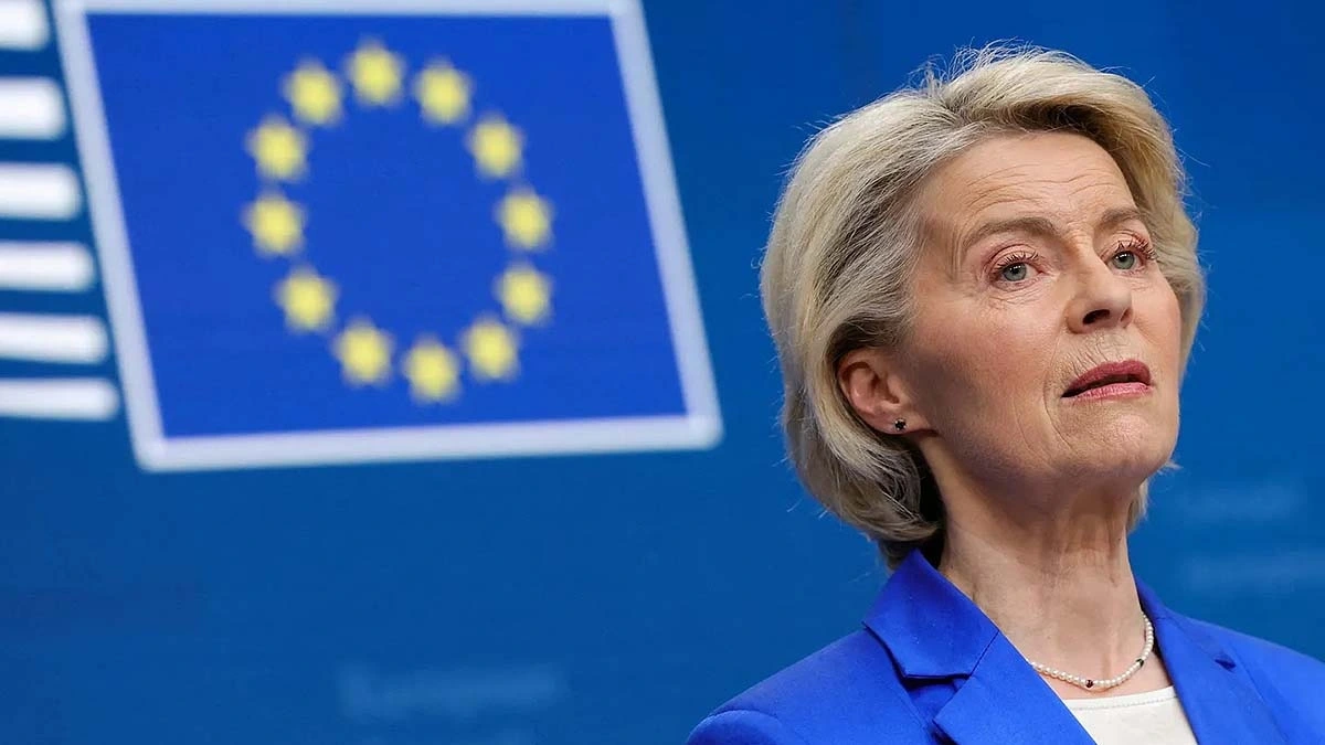  Chủ tịch Ủy ban châu Âu Ursula von der Leyen (Ảnh: Reuters)