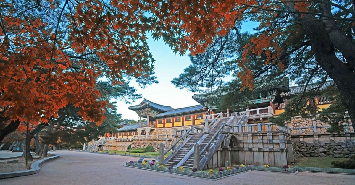 Di tích Bulguksa - điểm du lịch nổi tiếng tại Gyeongju, Hàn Quốc. Nguồn: KTO