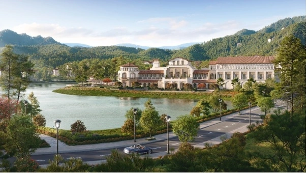 Kiến trúc và cảnh quan của Country Club tạo nên sự liền mạch với các phân khu kế cận, đồng thời mở ra một không gian lãng mạn, thanh lịch và đậm chất thượng lưu