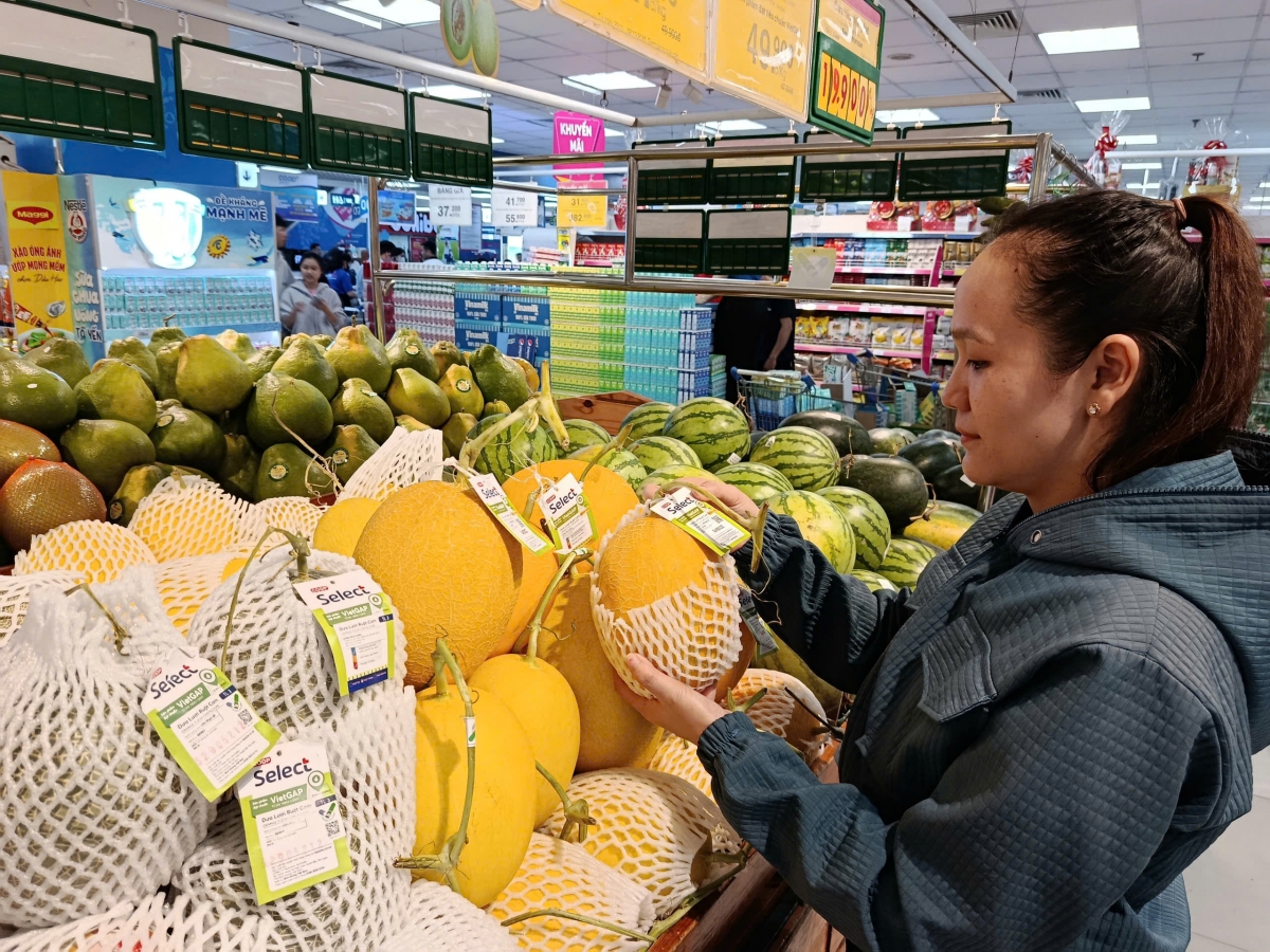 Dưa lưới Golden Sweet Co.op Select là một trong những sản phẩm nông sản Việt được người tiêu dùng tin chọn