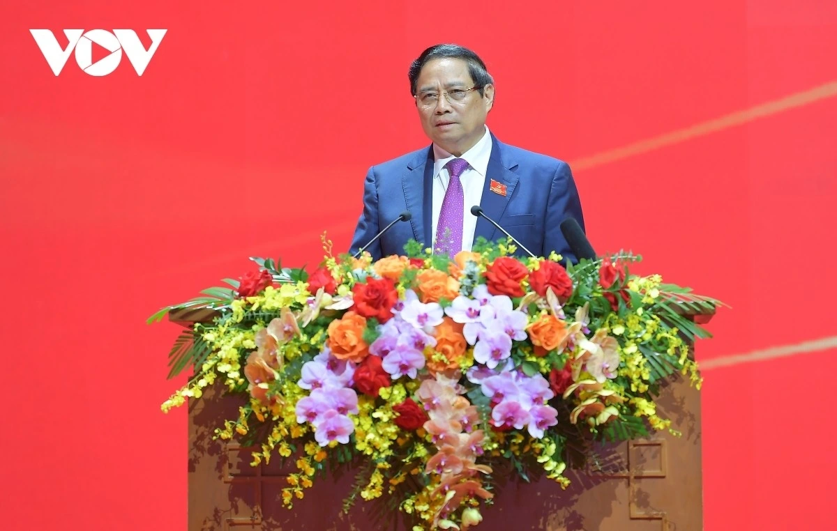 Bí thư Đảng ủy, Thủ tướng Chính phủ Phạm Minh Chính phát biểu tại phiên trù bị Đại hội đại biểu Đảng bộ Chính phủ lần thứ nhất, nhiệm kỳ 2025 - 2030