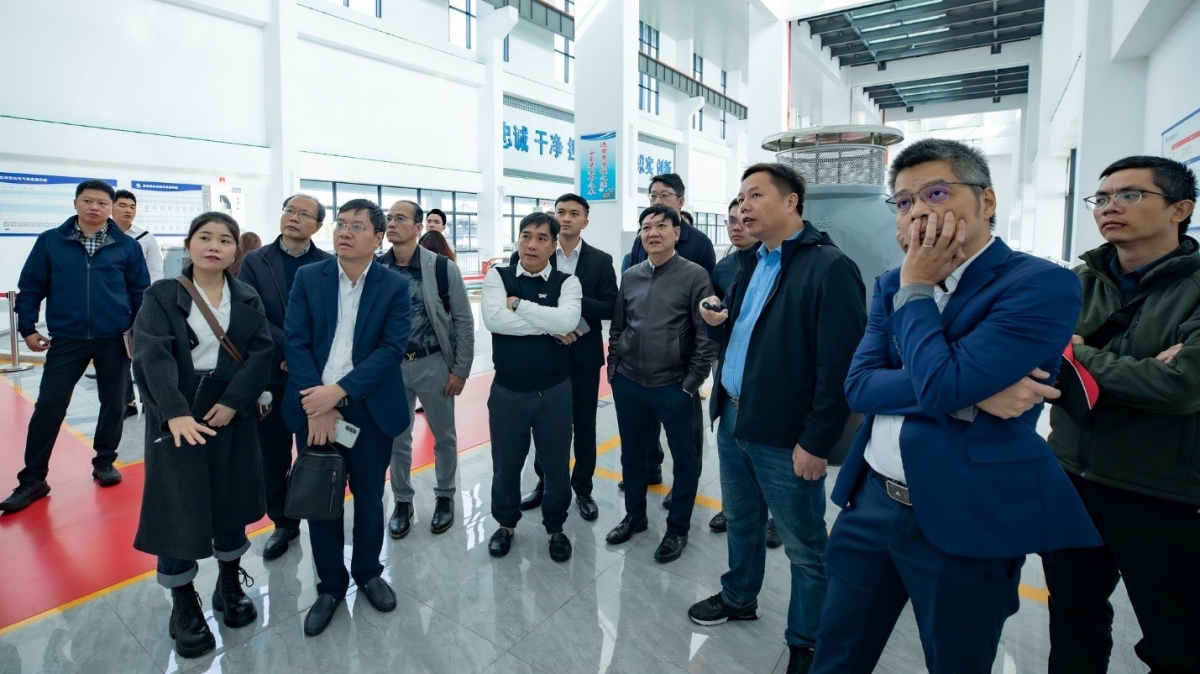 Tham quan trạm bơm Qua Châu - được thiết kế theo phong cách kiến ​​trúc thời nhà Đường, có tổng công suất lắp đặt 170 m³/giây và là công trình quan trọng trong dự án kiểm soát lũ lụt đô thị Dương Châu