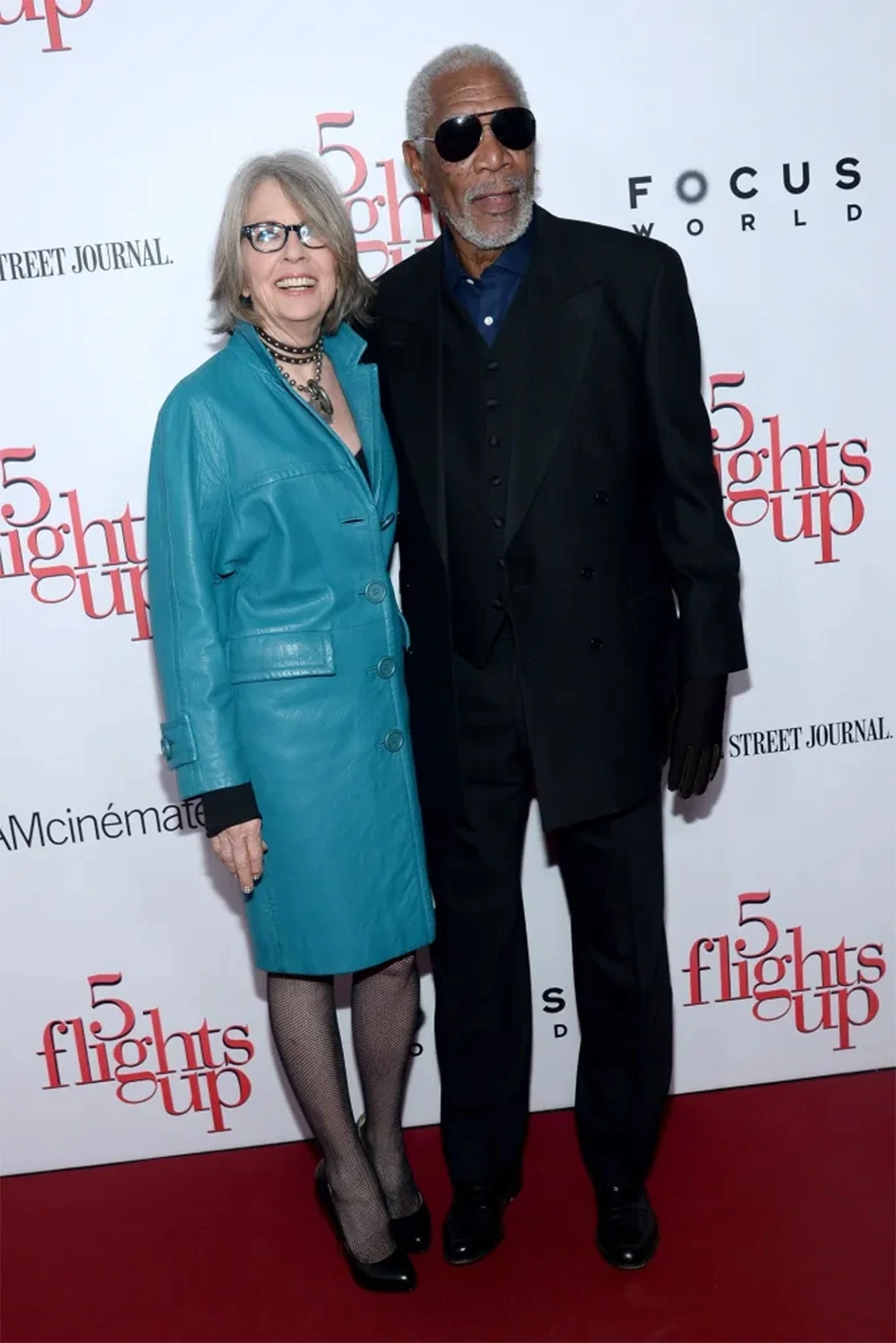 20: Diane Keaton và Morgan Freeman tham dự buổi ra mắt phim “5 Flights Up” tại New York ngày 30/42015. (Ảnh của Ben Gabbe/Getty Images)
