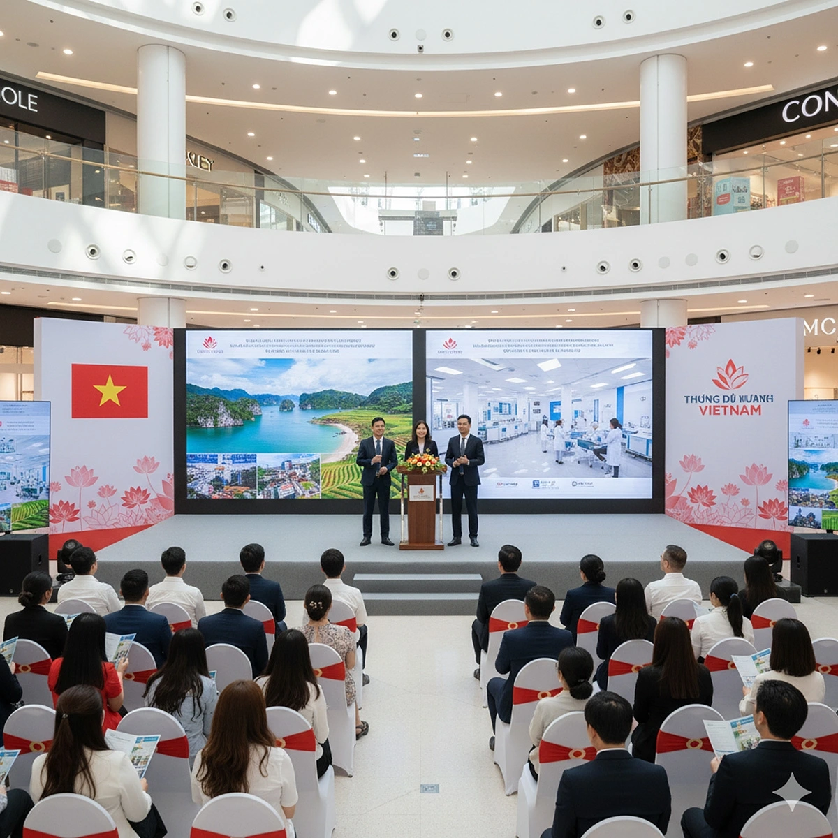 Việc quảng bá cần được đẩy mạnh và dẫn dắt bởi các cơ quan quản lý để hỗ trợ doanh nghiệp khi tham gia xúc tiến ở nước ngoài (Ảnh minh họa - Gemini AI)