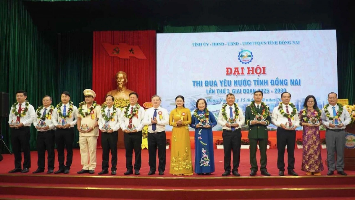 Các cá nhân điển hình tiên tiến của Đồng Nai được tôn vinh